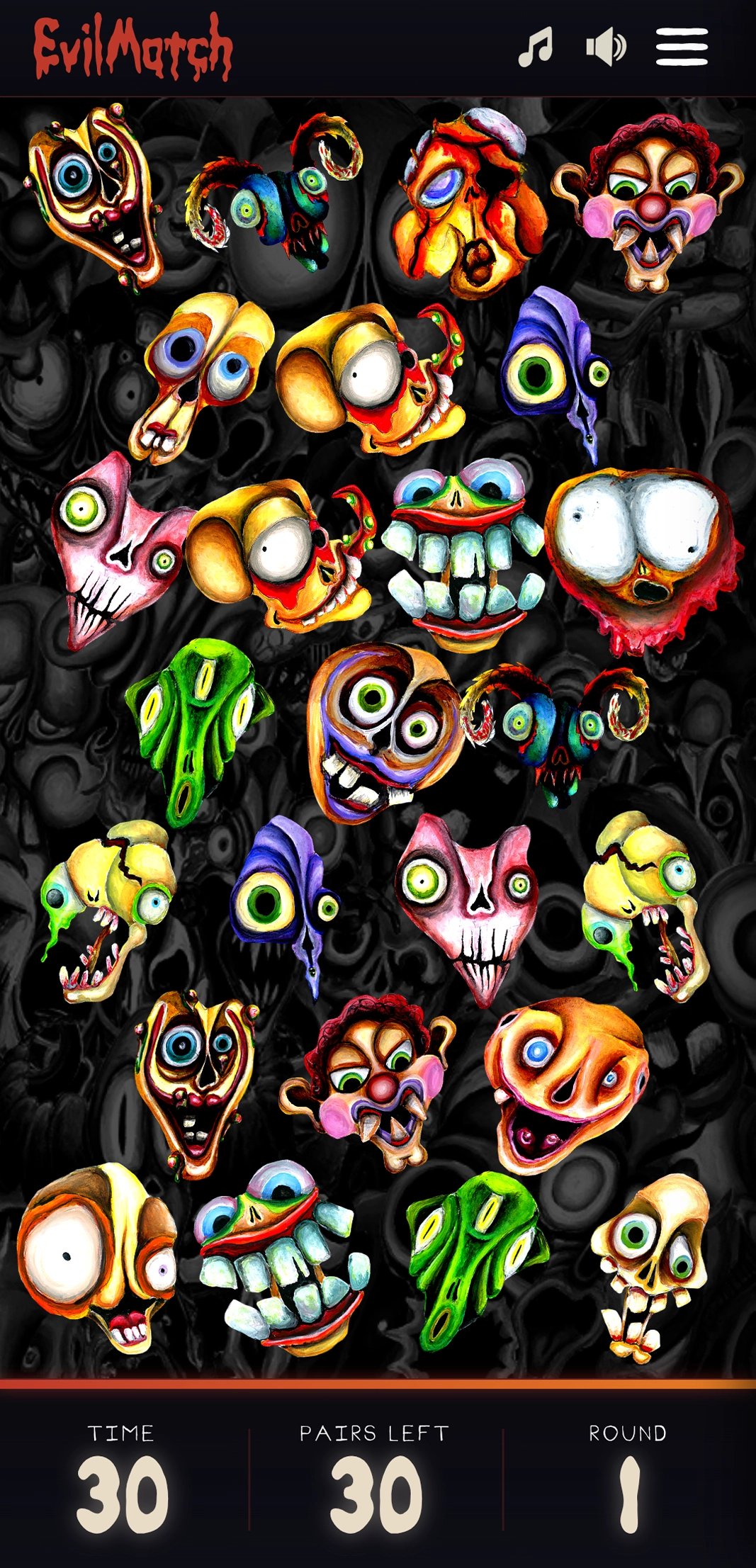 Evil Match - Strategy Game by Christopher Trackim